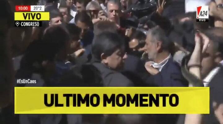 Jura en el Congreso: la llegada de Cristina