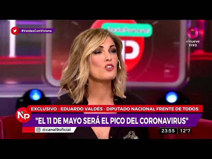 Viviana Canosa defendió a su exmarido de las críticas y dejó sin palabras a Eduardo Valdés - Fuente: