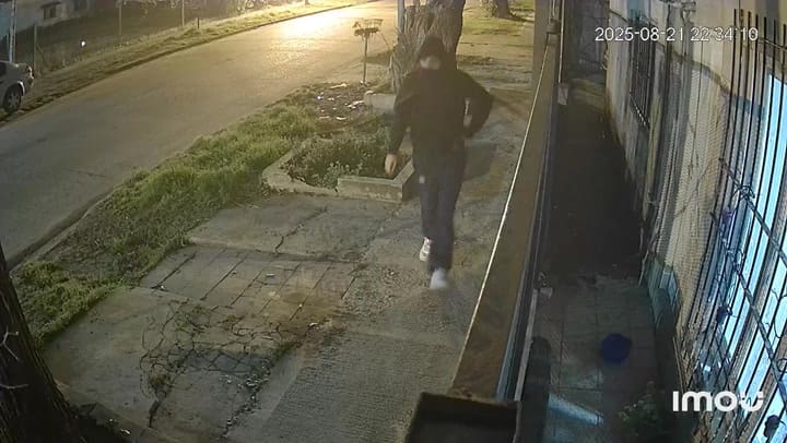 El ataque a tiros protagonizado por uno de los ladrones que entró en la casa de Valeria Mazza
