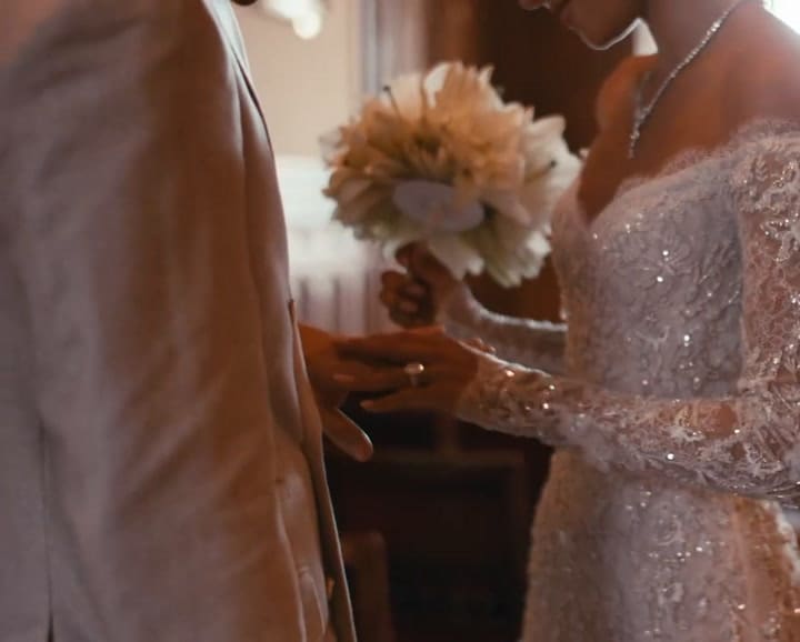 El casamiento íntimo de Charles Leclerc y Alexandra Saint Mleux