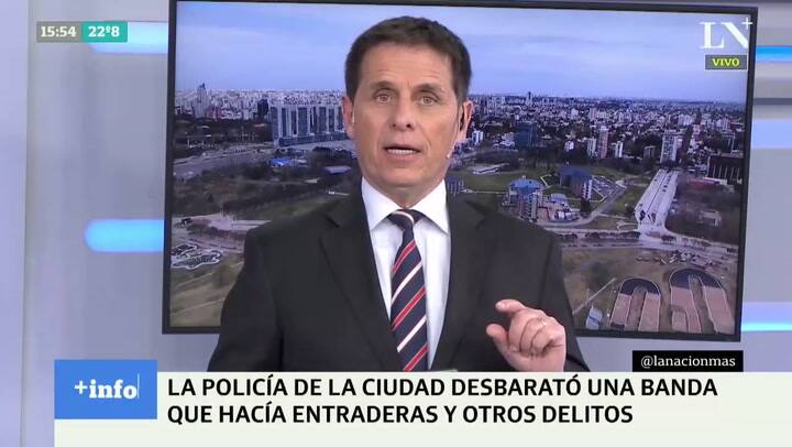 Desbarataron banda que hacía entraderas por un llamado a la cárcel