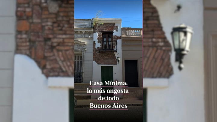 Casa Mínima, la más angosta de todo Buenos Aires