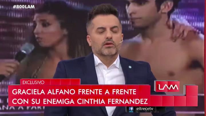 El cruce de Graciela Alfano y Karina Iavícoli en Los ángeles de la mañana