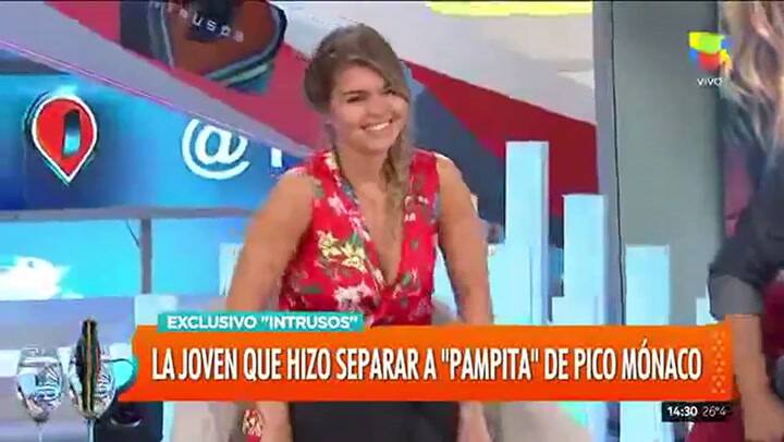 Marcela Tauro se enojo al aire en Intrusos