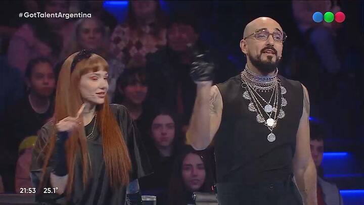 El look de Abel Pintos que llamo la atencion en Got Talent