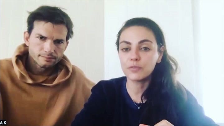 Mila Kunis y Ashton Kutcher revelaron que llevan 15 millones de dólares recaudados