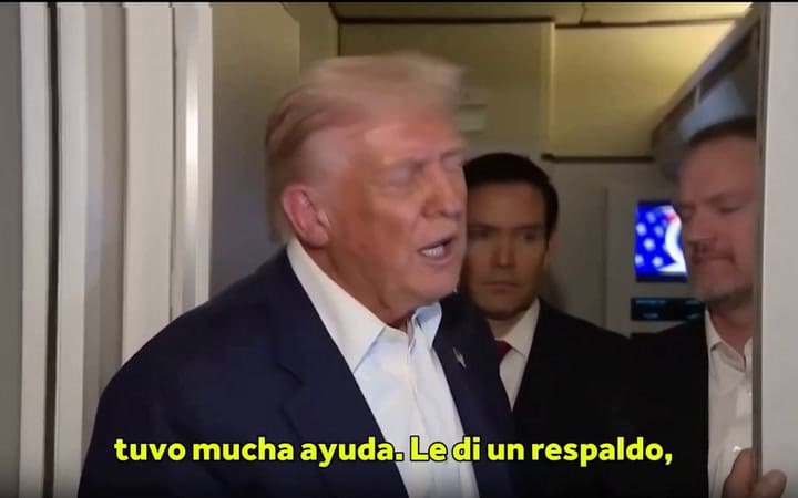 Donald Trump felicitó a Javier Milei por el triunfo electoral