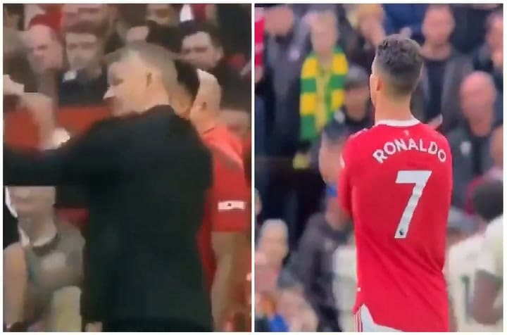 Las burlas de CR7 a Solskajer: una relación rota