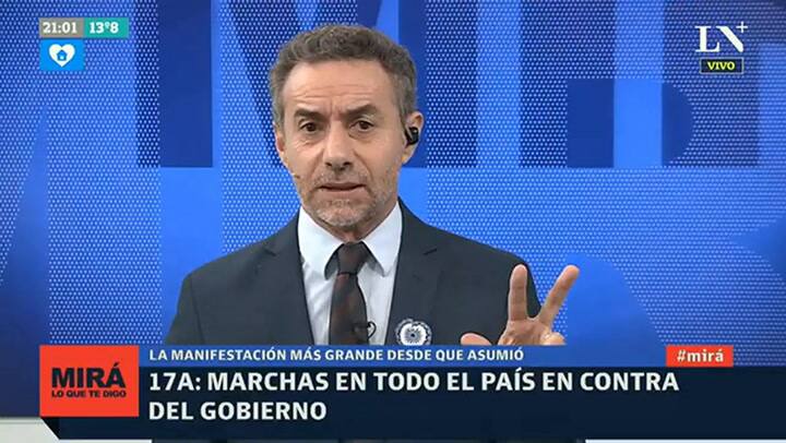 Luis Majul: Impactante marcha, cómo sigue la grave denuncia contra Moyano y el caso Astudillo Castro