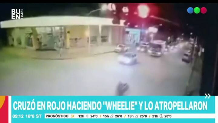 Incidente automovilístico en Tandil
