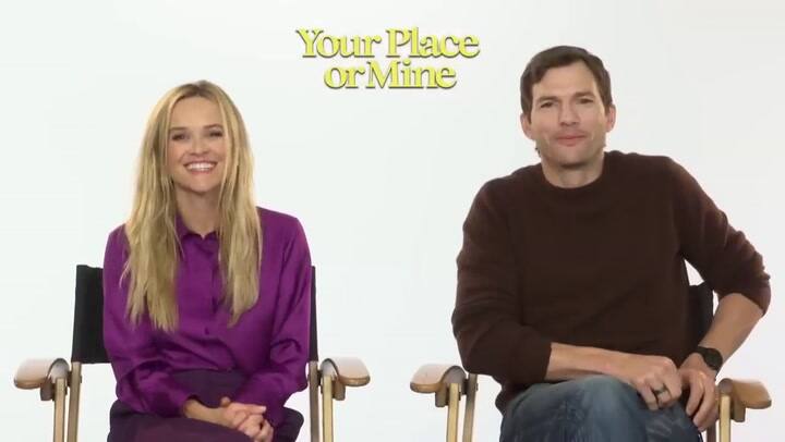 La reacción de Ashton Kutcher luego de que una periodista le declarara su amor