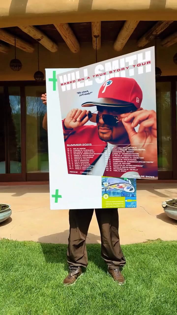 Will Smith presentó su nuevo álbum en Instagram