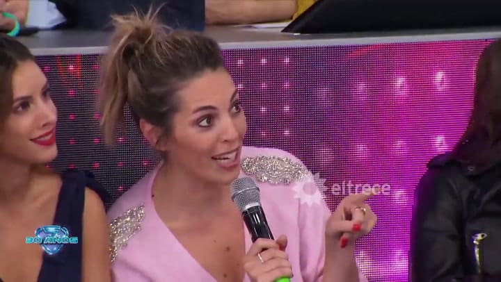 Matilda, la pequeña hija de Luciana Salazar, acaparó todas las miradas - Fuente: eltrece