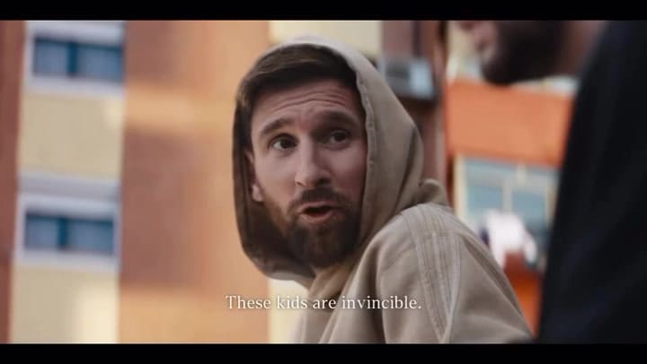 Lionel Messi, Bad Bunny, Timothée Chalamet y Lamin Yamal juntos en una publicidad
