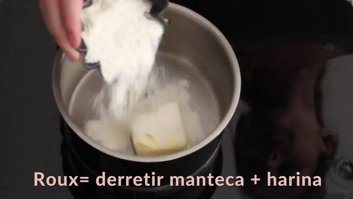 Salsa blanca o Béchamel