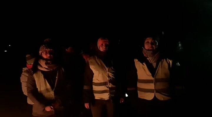 Las docentes desplazadas por los petroleros en Chubut explican sus reclamos - Crédito: Atech