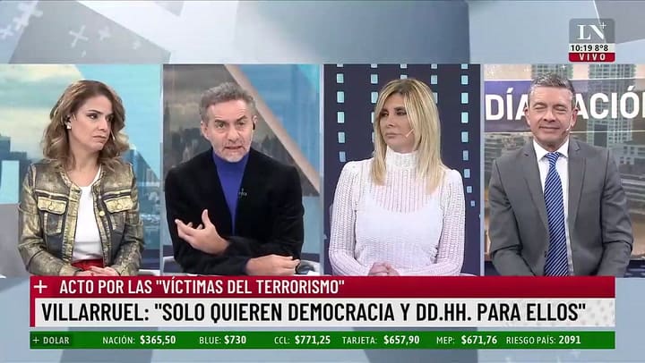 Luis Majul analizó el discurso de Victoria Villarruel y clamó por la intervención de Graciela Fernández Meijide