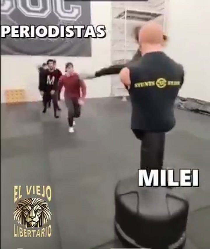 El video que compartió Milei sobre Fopea, en el que justifica el ataque a los periodistas