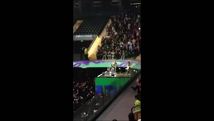 Wanda Nara acompañó a L-Gante a los Premios Gardel