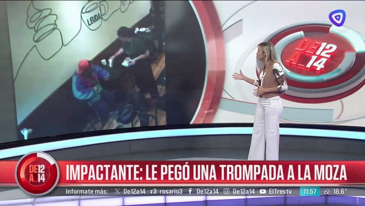 La agresión a la moza en Rosario