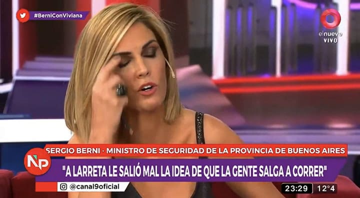 Viviana Canosa contra la cuarentena: 'Prefiero aspirar el virus, contagiarme y seguir mi vida'