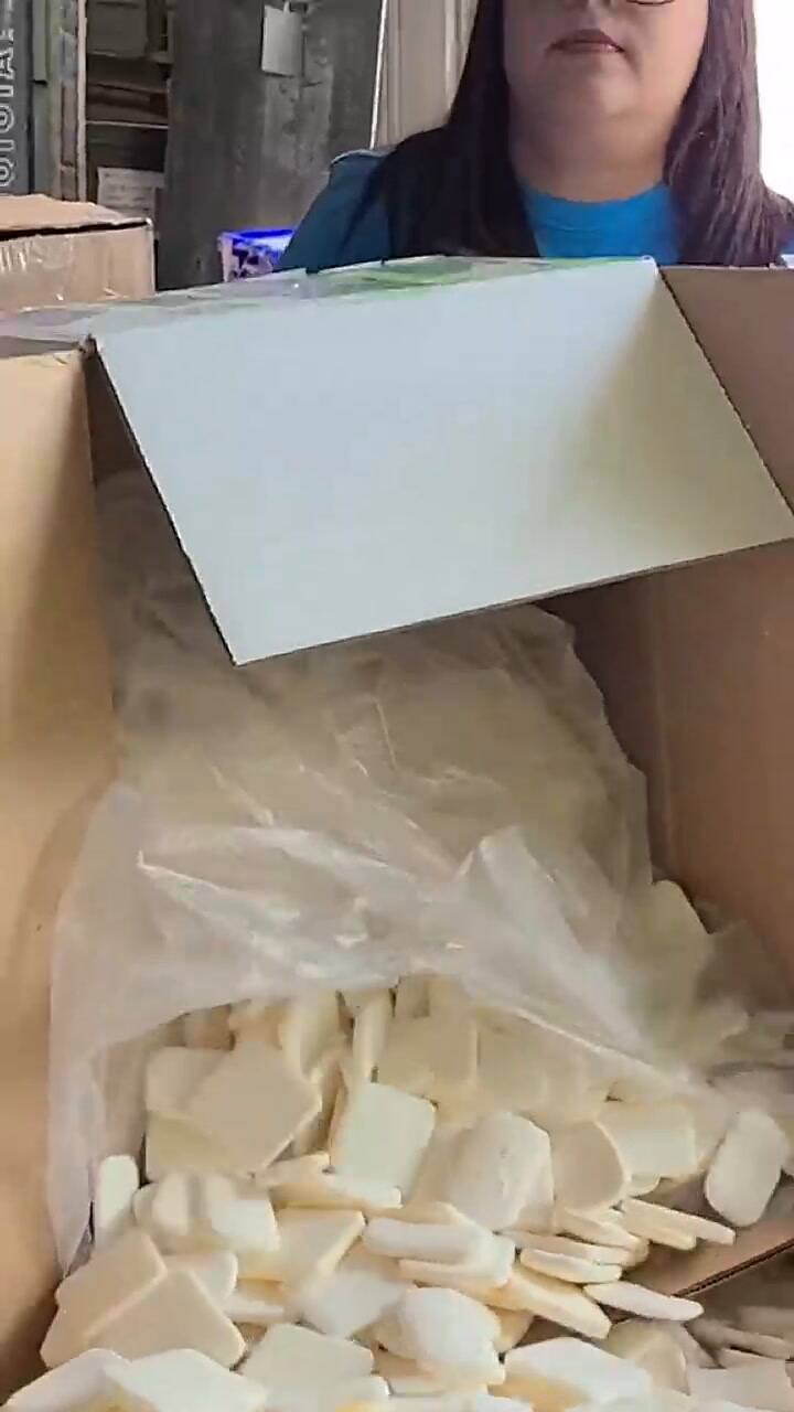 Así es como se reciclan las barras de jabón usadas de un hotel