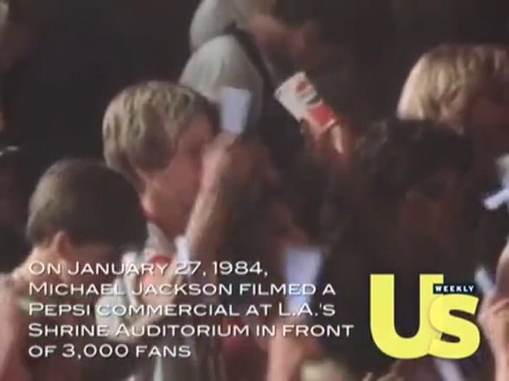 El accidente que sufrió Michael Jackson en 1984 - Fuente: Youtube