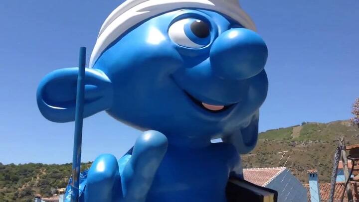 El pueblo pitufo de España