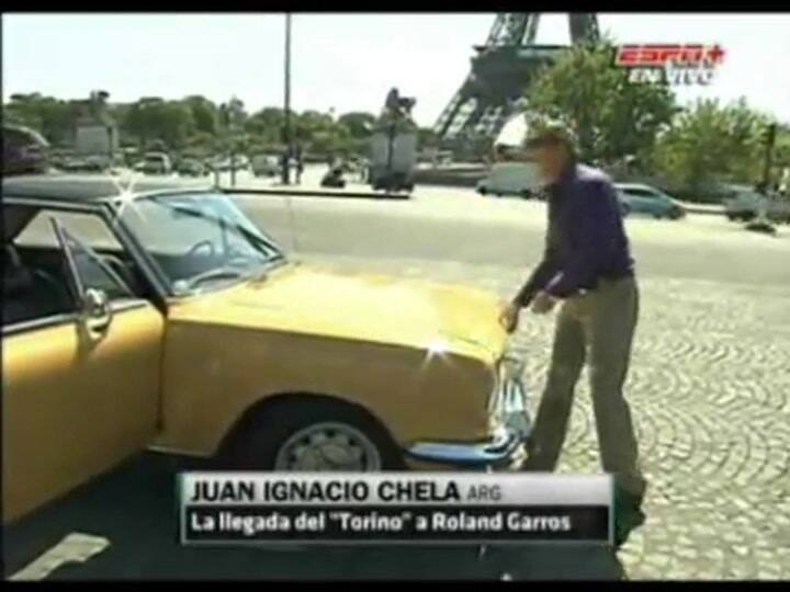 Chela hace honor a su apodo, llega en Torino a Roland Garros (ESPN)