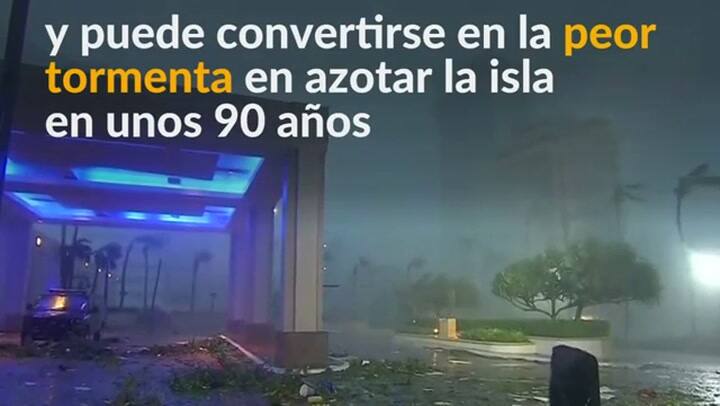 Huracán María: las impactantes imágenes de los destrozos