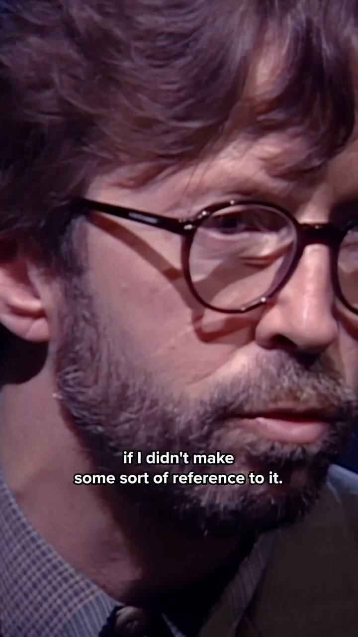 Eric Clapton y por qué incluyó "Tears in heaven" en el unplugged