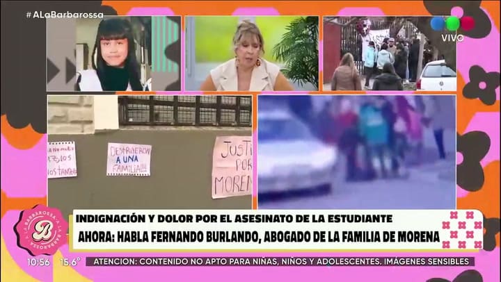 Fernando Burlando sobre el crimen de Morena: 'Pueden ir de 10 a 25 años a prisión'