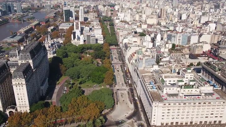 El Metrobús del Bajo, a vuelo de drone