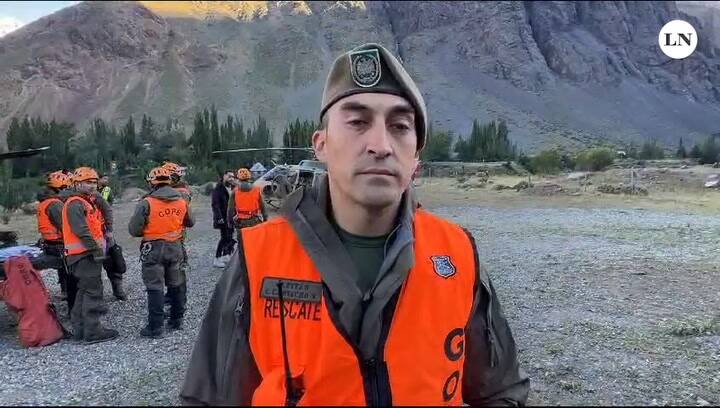 Operativo en el cerro Marmolejo