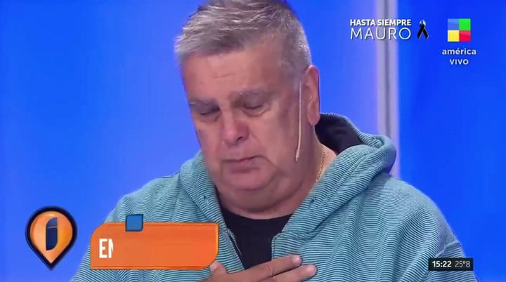 Luis Ventura no pudo evitar romper en llanto al recordar a Mauro Viale - Fuente: América TV