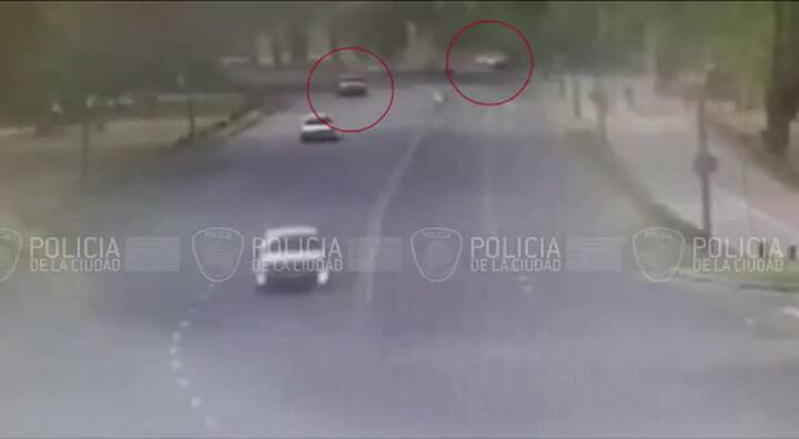 Así fue el escape: de Palermo a Avellaneda por la 9 de Julio