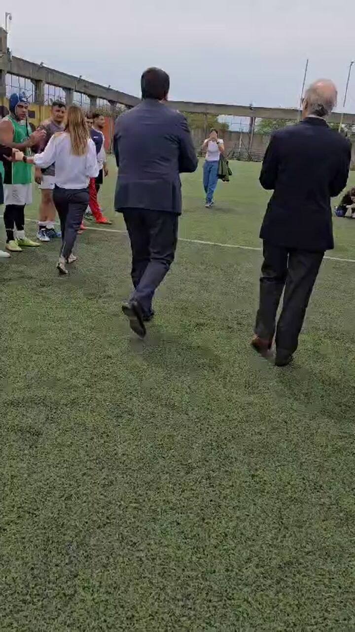 El juez de la Corte Suprema Carlos Rosenkrantz visitó una cárcel de la localidad bonaerense de San Martín