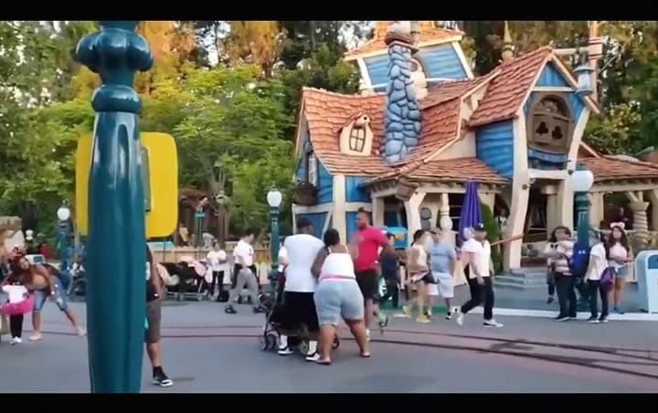 Violenta pelea familiar en Disney