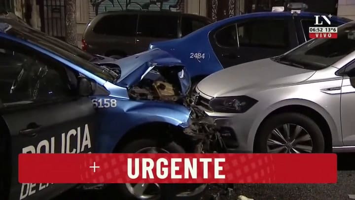 Al menos ocho patrulleros persiguieron durante 15 minutos a un automovilista sospechoso