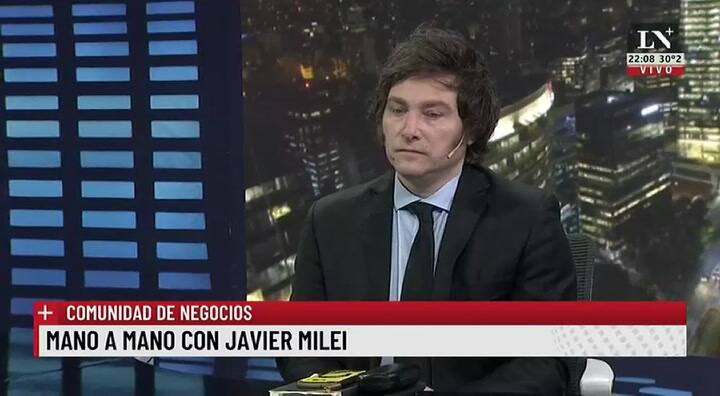 Javier Milei llamó “paloma socialdemócrata” a Horacio Rodríguez Larreta y rechazó armar un frente común