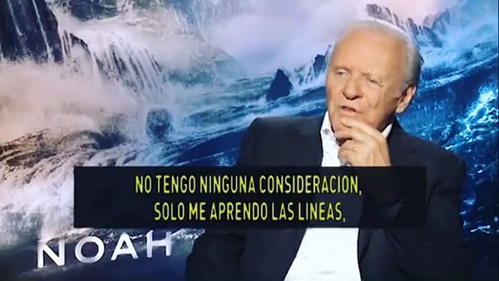 El día que Hopkins confesó qué significaron para él dos emblemáticas películas (Ig: @alexispuig)