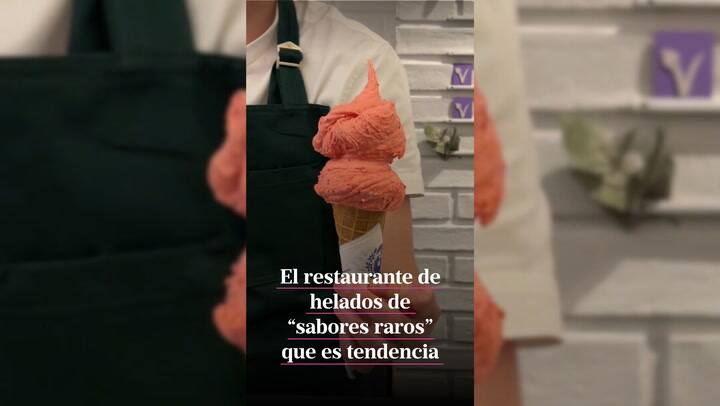La heladería de "sabores raros" que es tendencia