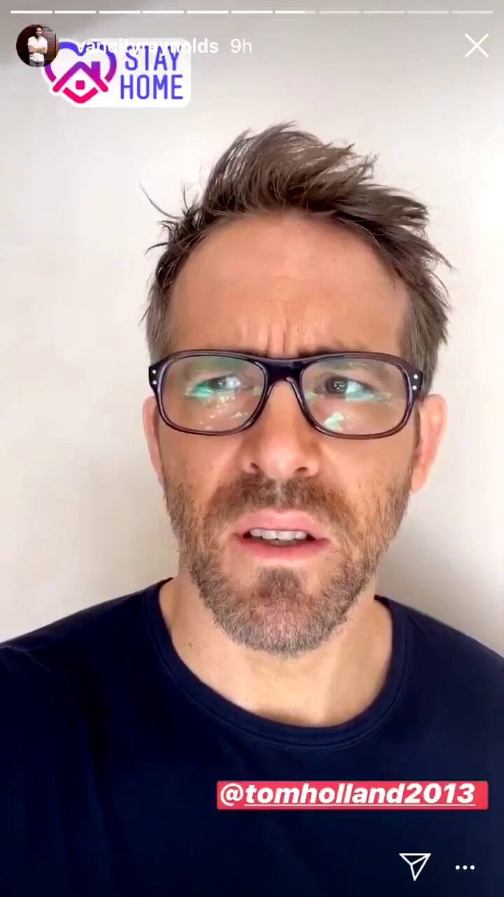 Ryan Reynolds no aceptó el desafío, esta fue su reacción - Fuente: Twitter