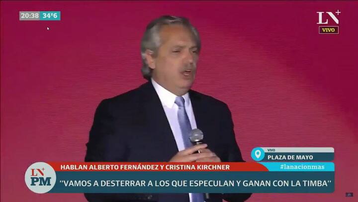 Alberto Fernández: 'Volvimos y vamos a ser mujeres'