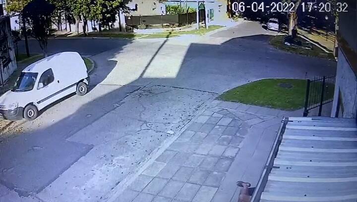 Así encontraron los vecinos a la beba abandonada