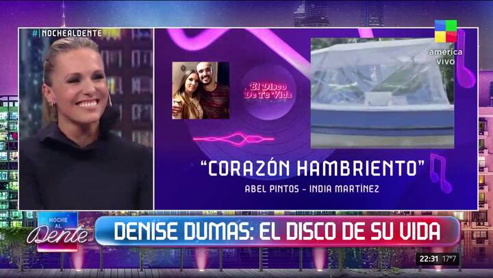 Denise Dumas reveló el particular motivo por la que Abel Pintos la hace llorar y se quebró en vivo
