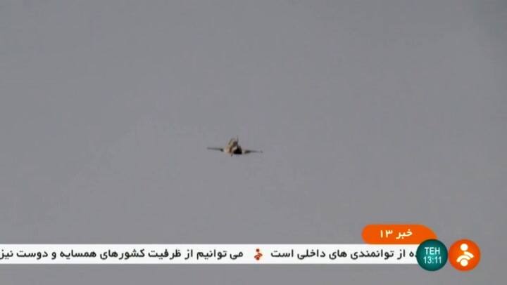 Así es el primer avión de combate 100% iraní - Fuente: AFP