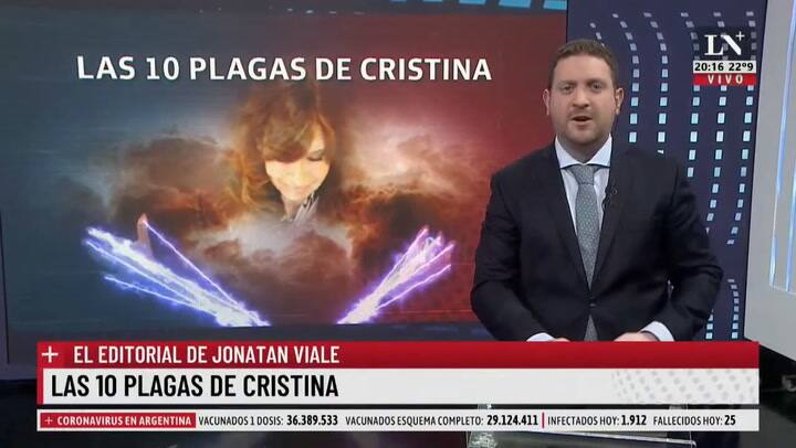 Las 10 plagas de Cristina. El editorial de Jonatan Viale.