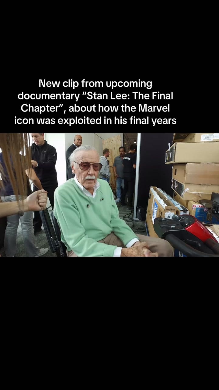 Stan Lee con su exmánager de gira, Max Anderson