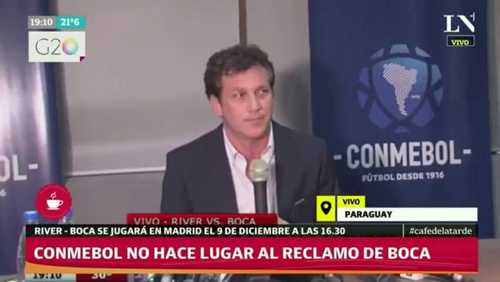 La Conmebol ratificó que la final se jugará el 9 de diciembre en Madrid